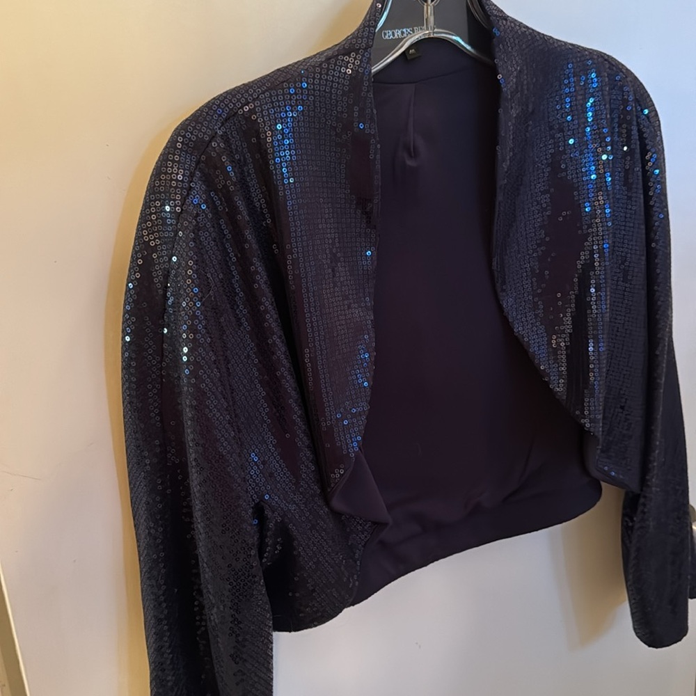 Georges Rech Sequin Bolero Jacket